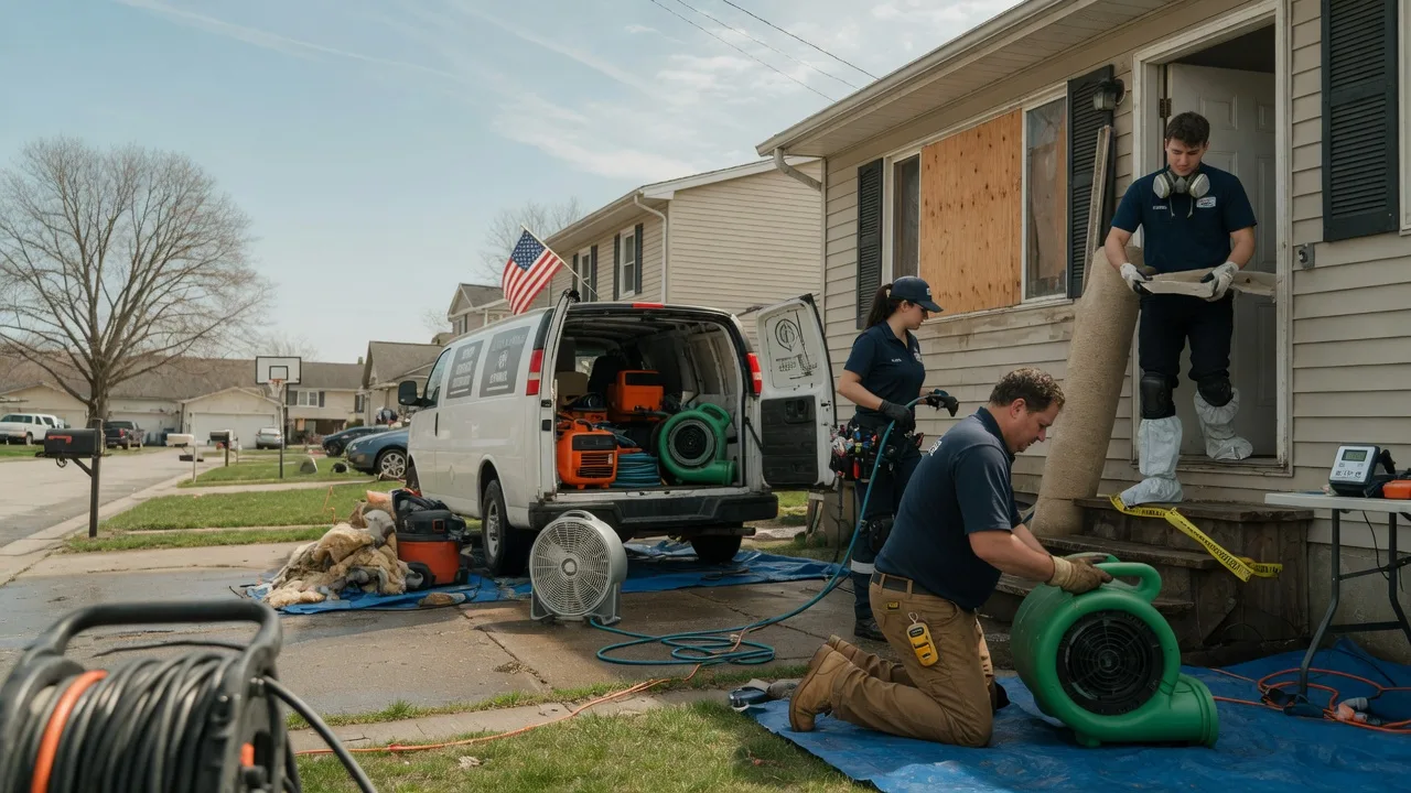 Water Damage Restoration in Coaldale, PA near me
